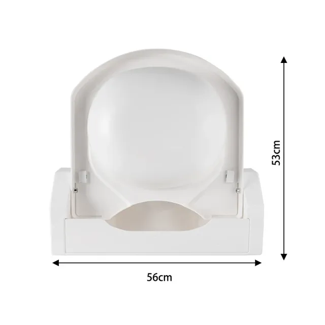 Lavabo pliable en matériau acrylique pour camping-car – vue 4