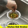 Filtre d'évier de cuisine en acier inoxydable