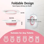 Bain de siège, bain de siège unisexe pour toilettes, baignoire de trempage de bain de siège, bain de siège, soins post-partum, usage domestique portable pour un rangement facile