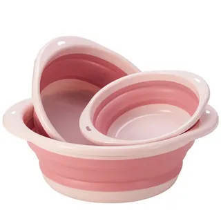 Lavabo pliable créatif de couleur unie