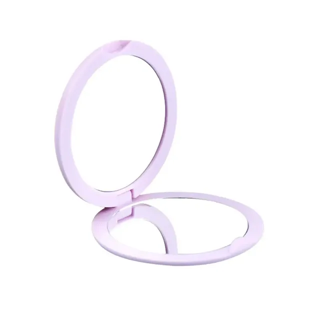 Petit miroir rond créatif Double face