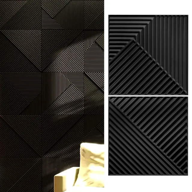 Panneaux muraux décoratifs 3D en diamant – vue 6
