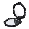 Miroir de maquillage Double face en forme de Rose – vue 3