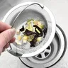 Crépines d'évier de cuisine en acier inoxydable de… – vue 1