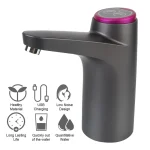 Distributeur d&rsquo;eau électrique automatique, pompe à eau en baril USB, bouteille d&rsquo;eau, Gallon, interrupteur de bouteille de boisson, appareils de traitement de l&rsquo;eau