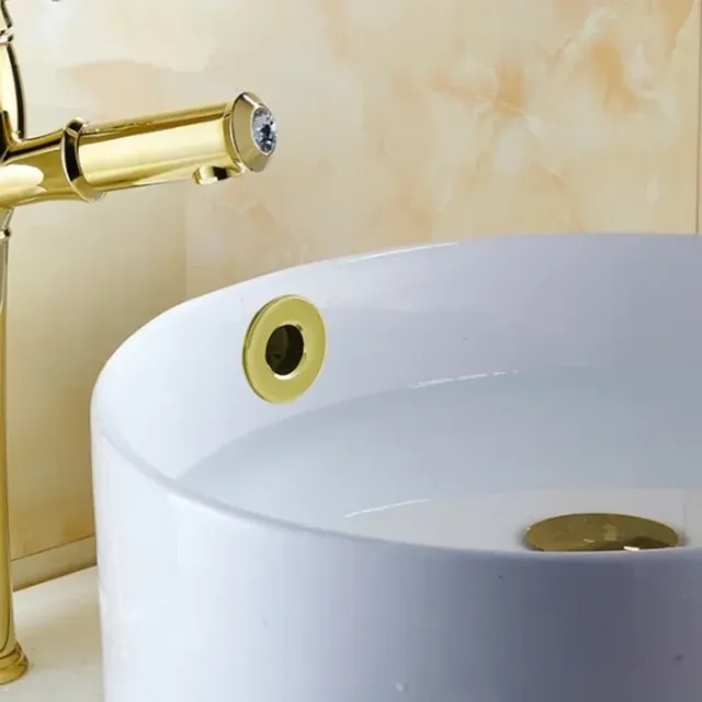 Couvercle de trop-plein d'évier de robinet de lavabo de… – vue 3