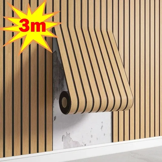 Panneaux muraux à grille texturée auto-adhésifs 3D – vue 3