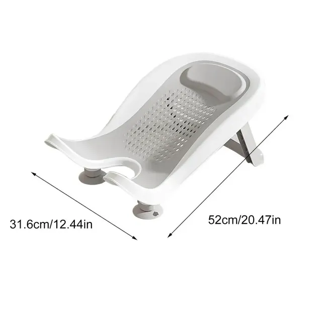 Baignoire pliable compacte grande capacité siège profilé… – vue 6