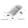Baignoire pliable compacte grande capacité siège profilé… – vue 6