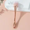 Pinceau de maquillage en éventail doré Rose – vue 2