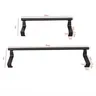 Porte serviettes acier inoxydable résistant noir mat… – vue 6