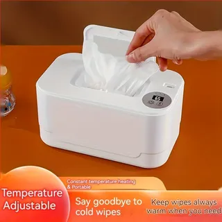 Chauffe lingettes portable grande capacité température réglable…