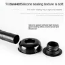 Siphon lavabo vidange déodorant antiodeur noir inox… – vue 2