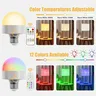 Ampoule LED moderne lampe en direct RGB télécommande à… – vue 3