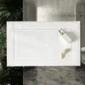 Serviette de Sol Blanche Épaisse – vue 5