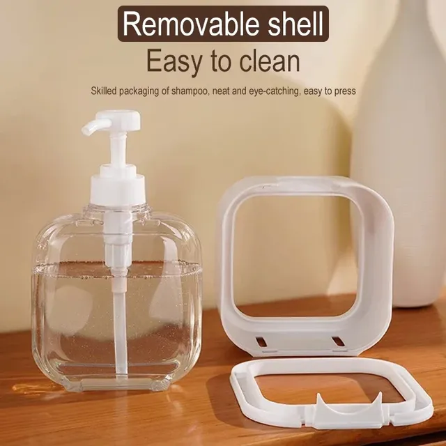 Distributeur de savon liquide blanc 300/500ML – vue 5