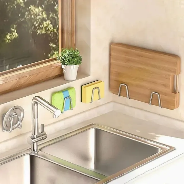 Rangement mural sous meuble évier support suspension… – vue 6