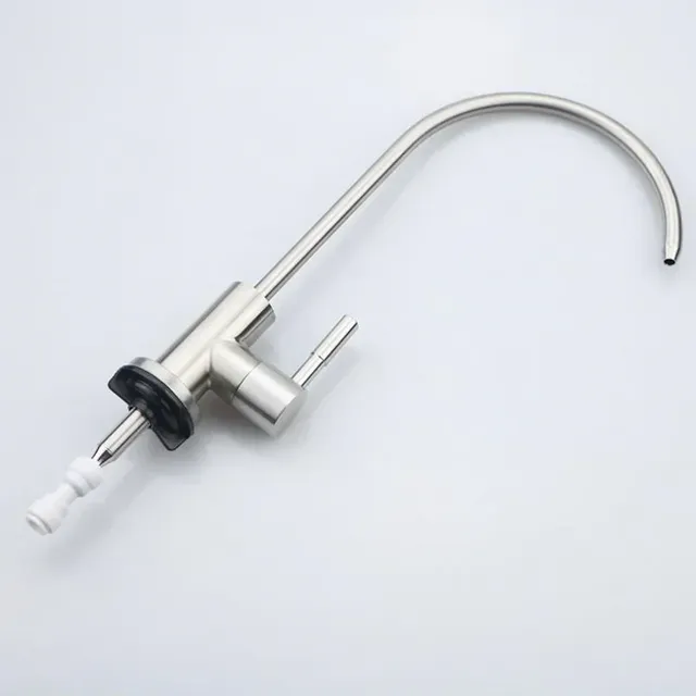 Robinet de cuisine en acier inoxydable noir – vue 6