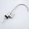 Robinet de cuisine en acier inoxydable noir – vue 6