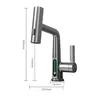 Robinet cuisine extractible cascade affichage numérique… – vue 7