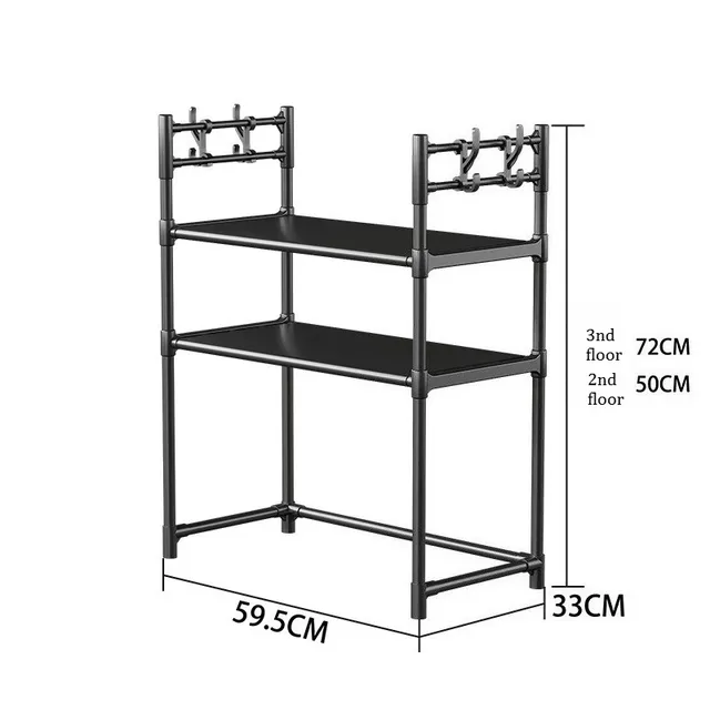 Support de rangement de cuisine multicouche pour… – vue 6