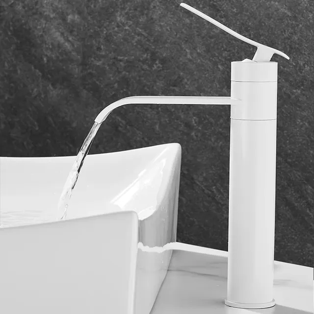 Becola robinet de lavabo cascade lavabo en acier… – vue 2