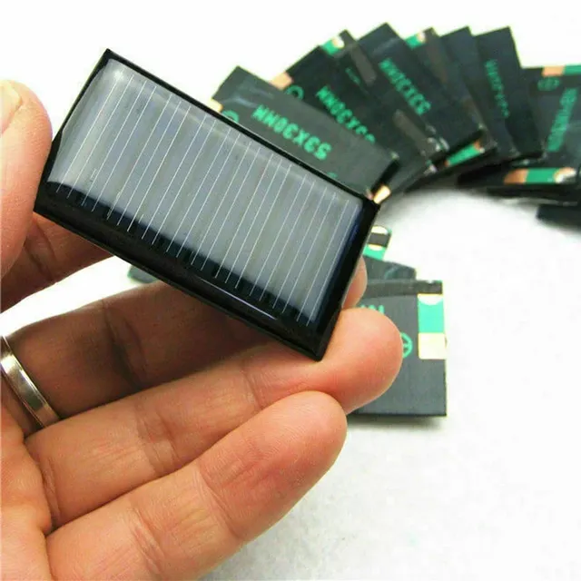 10 pièces panneau solaire polycristallin 5V 30mA… – vue 3