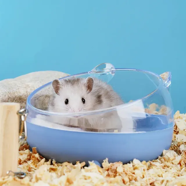 Poignée de baignoire transparente pour hamster – vue 2