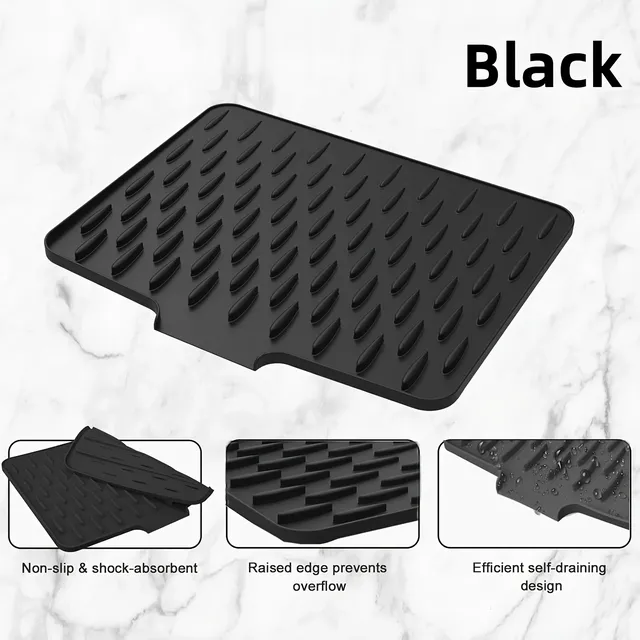 Tapis de vidange pour évier de cuisine et comptoir en… – vue 6