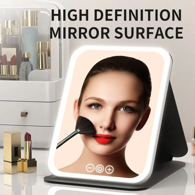 Miroir de maquillage à intensité variable LED – vue 2