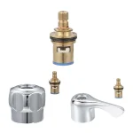 Accessoires de réparation de robinet à ouverture rapide, poignée de commutateur, noyau de Valve de robinet en cuivre, raccords de salle de bains, Installation facile 1 pièces