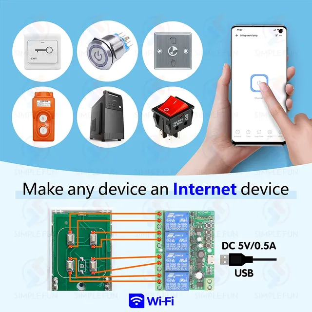 EWelink-Commutateur intelligent Wi-Fi – vue 2