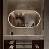 Miroir de salle de bain éclairé par LED
