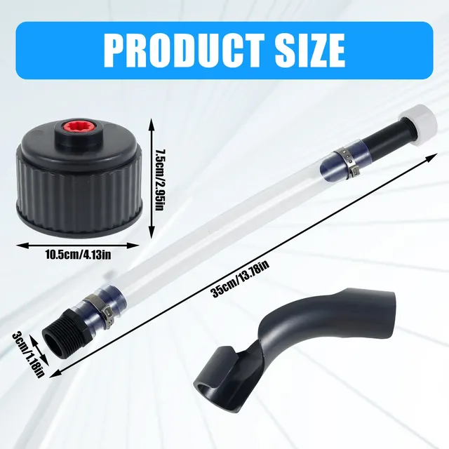 Tuyau de remplissage de carburant de course en PVC… – vue 3