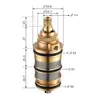 Cartouche thermostatique et poignée pour bain-douche en… – vue 4