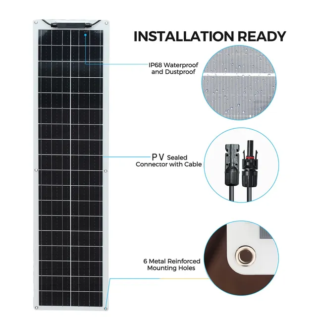 Xinpuguang 50 Watt 12V 100 Watt Kit de démarrage complet… – vue 5
