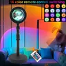 16 couleurs RGB photographie coucher de soleil lampe LED… – vue 1