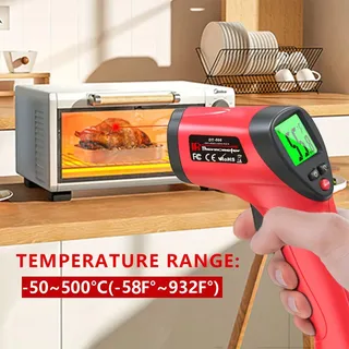 Pistolet thermomètre infrarouge -50 ~ 500 ° Pistolet de température…