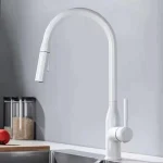 GEGVE-Robinet flexible en laiton chromé pour évier de cuisine, robinet de cuisine, PLANremovable, mélangeur de filtre, 2 en 1