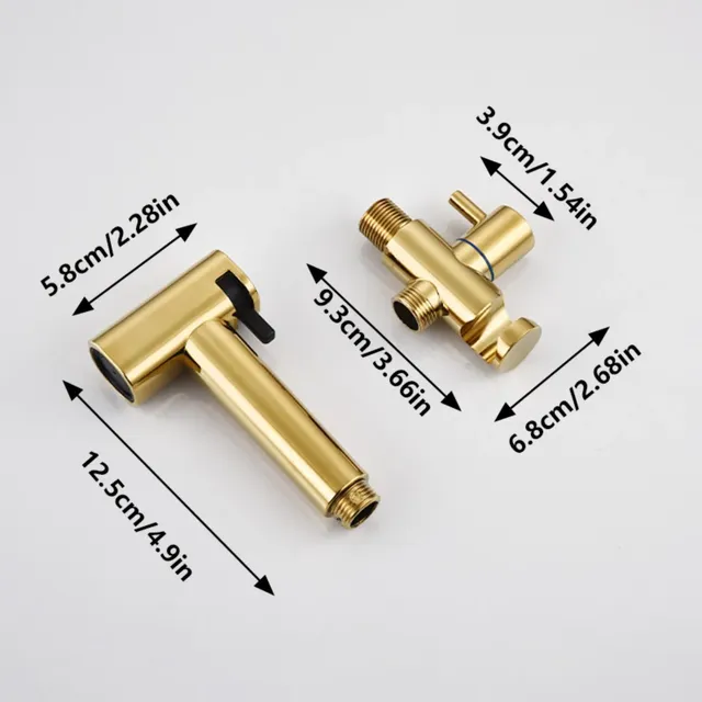 Un ensemble de pistolet de pulvérisation pour bain de sitz – vue 6