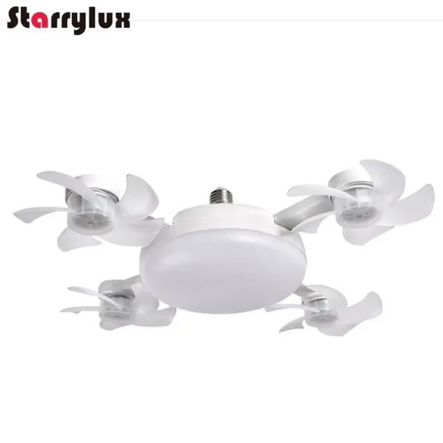 Ventilateur LED intelligent et silencieux avec vis E27 – vue 5