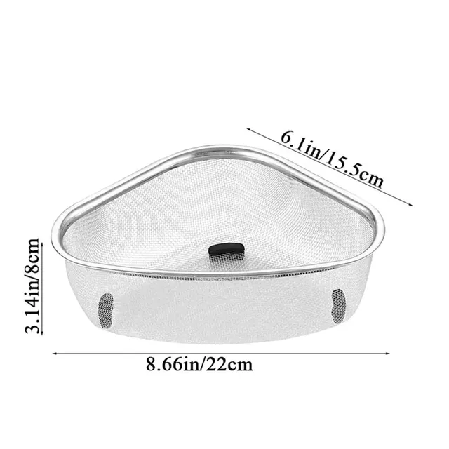 Filtre en acier inoxydable pour évier de cuisine – vue 6