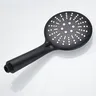 Robinets de douche de salle de bains noirs muraux – vue 6