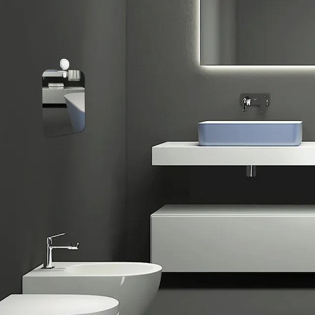 Miroir de douche sans buée pour hommes – vue 2