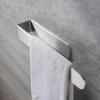 Porte-serviettes Non perforé Porte-serviettes Accessoires de salle de bain Autocollant Salle de bain Cuisine Serviette à main Support en métal Articles ménagers