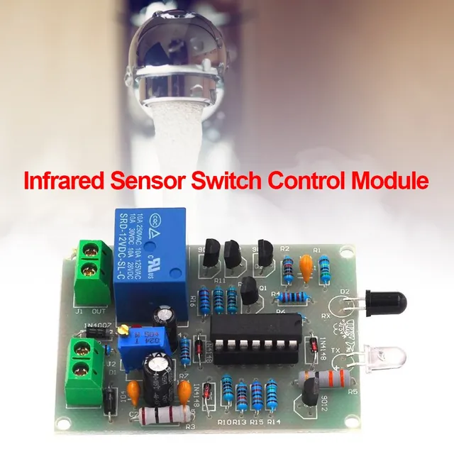 Module capteur infrarouge proximité commutateur relais… – vue 3