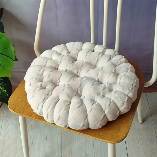 Coussin de siège doux en velours de lait – vue 4