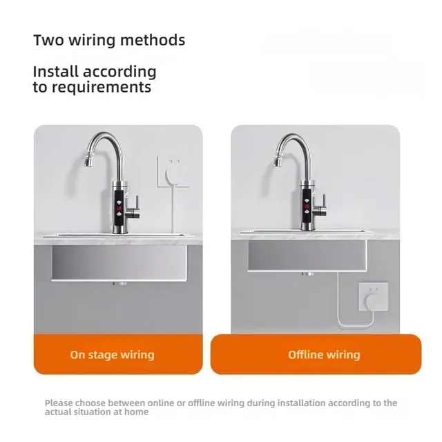 Chauffe-eau électrique robinet de cuisine chauffe-eau… – vue 4