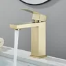 Robinet de lavabo moderne noir – vue 4