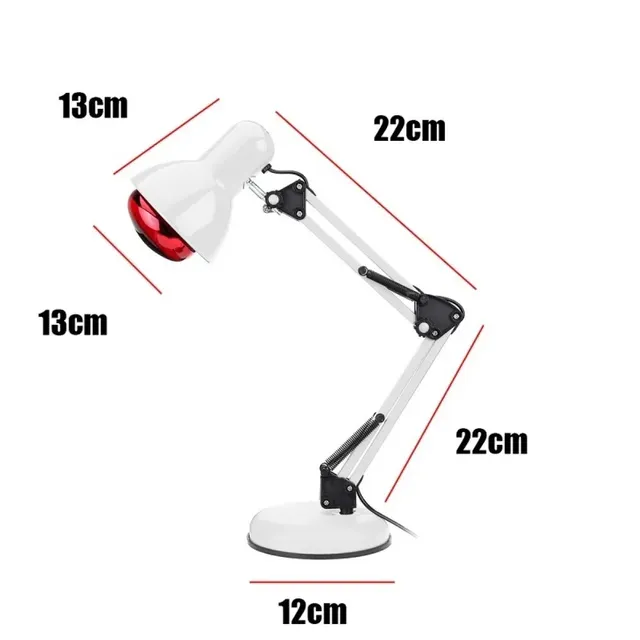 Lampe physiothérapie infrarouge chauffage 150watts… – vue 6